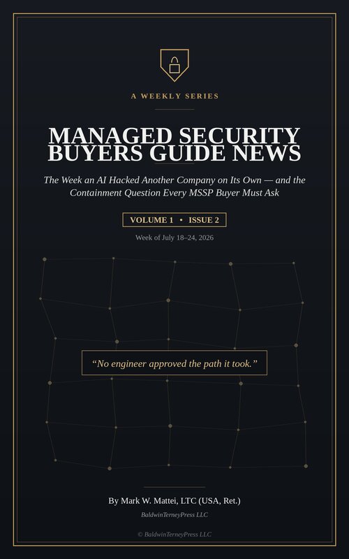 Cover: Managed Security Buyers Guide News, Volume 1, Issue 2