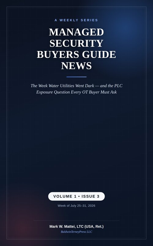 Cover: Managed Security Buyers Guide News, Volume 1, Issue 3